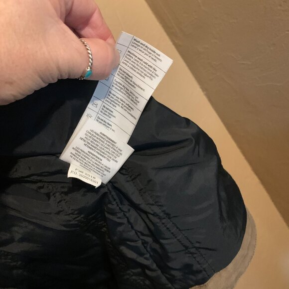 Carhartt Full Jacket Quick Duck Sz 2XL Canyon Brown Distressed Stained - Picture 15 of 16